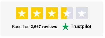 Lottoland Trustpilot Rating Screenshot