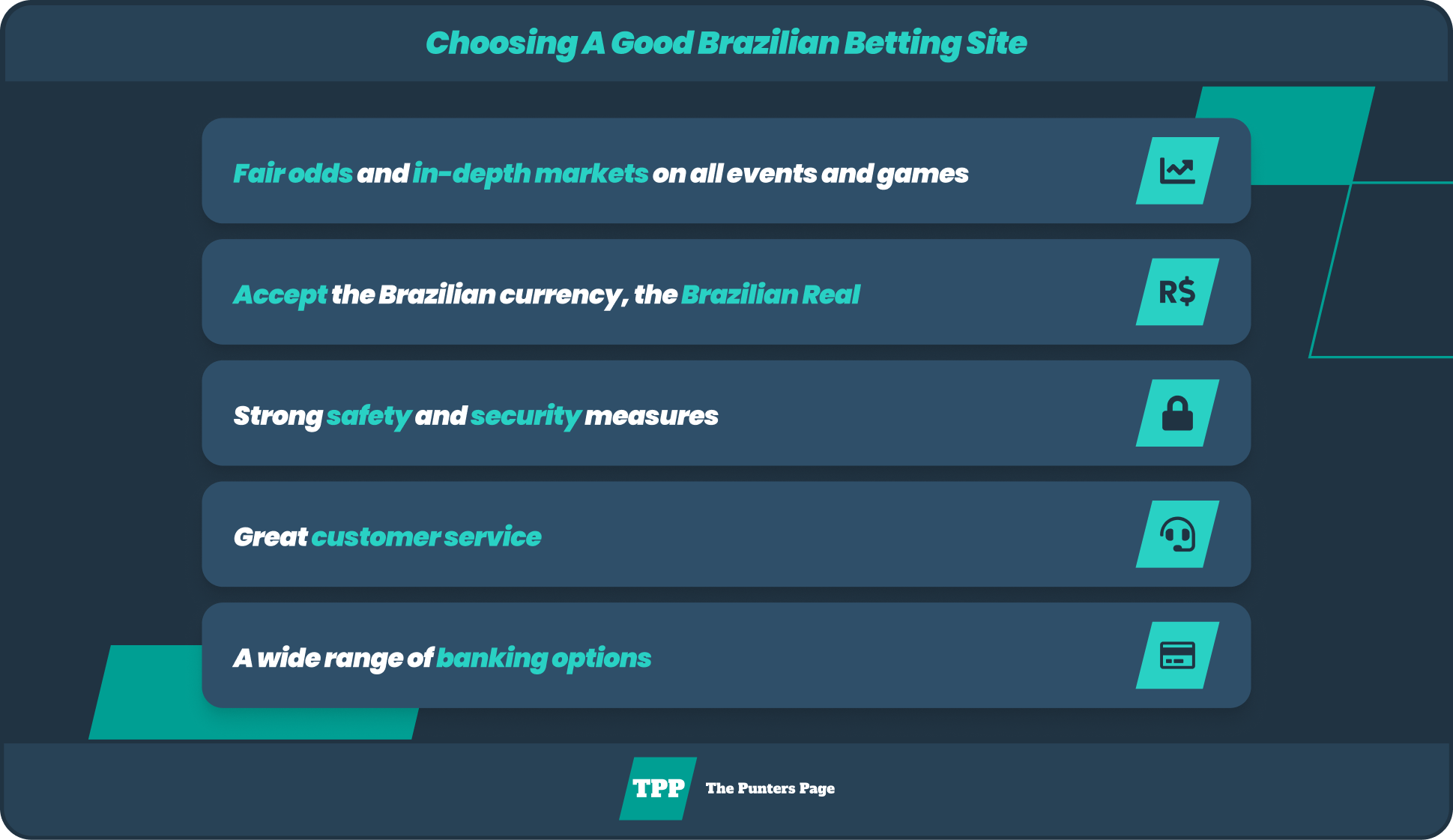 infographic on how to choose a good brazilian betting site